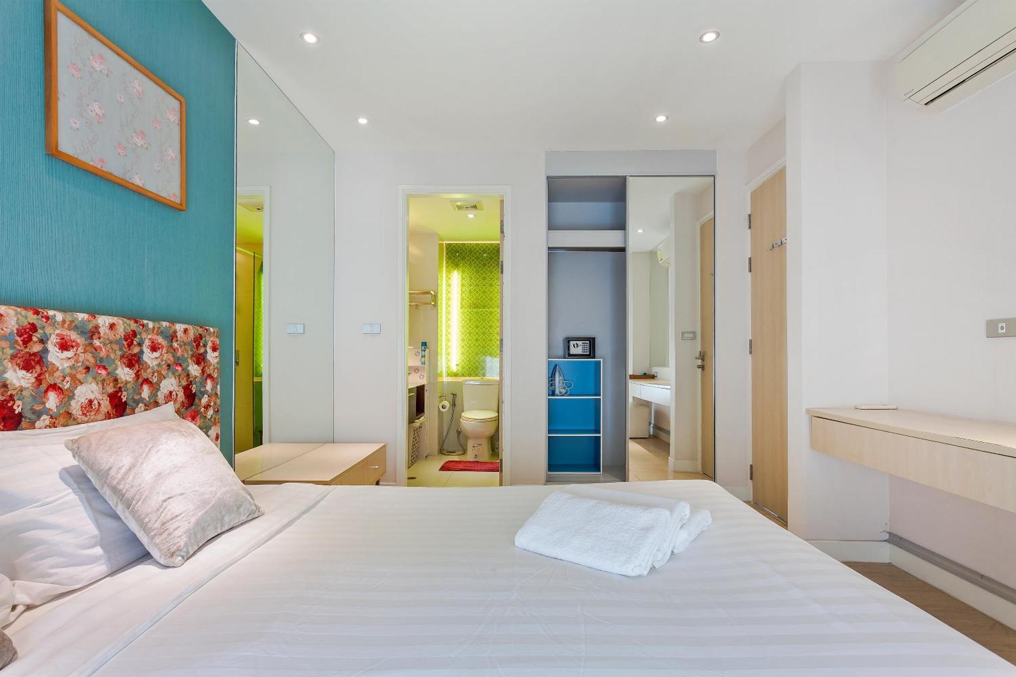 Grande Carribean L Family Stay L Pattaya L Luxury Views & Comfort Szoba fotó