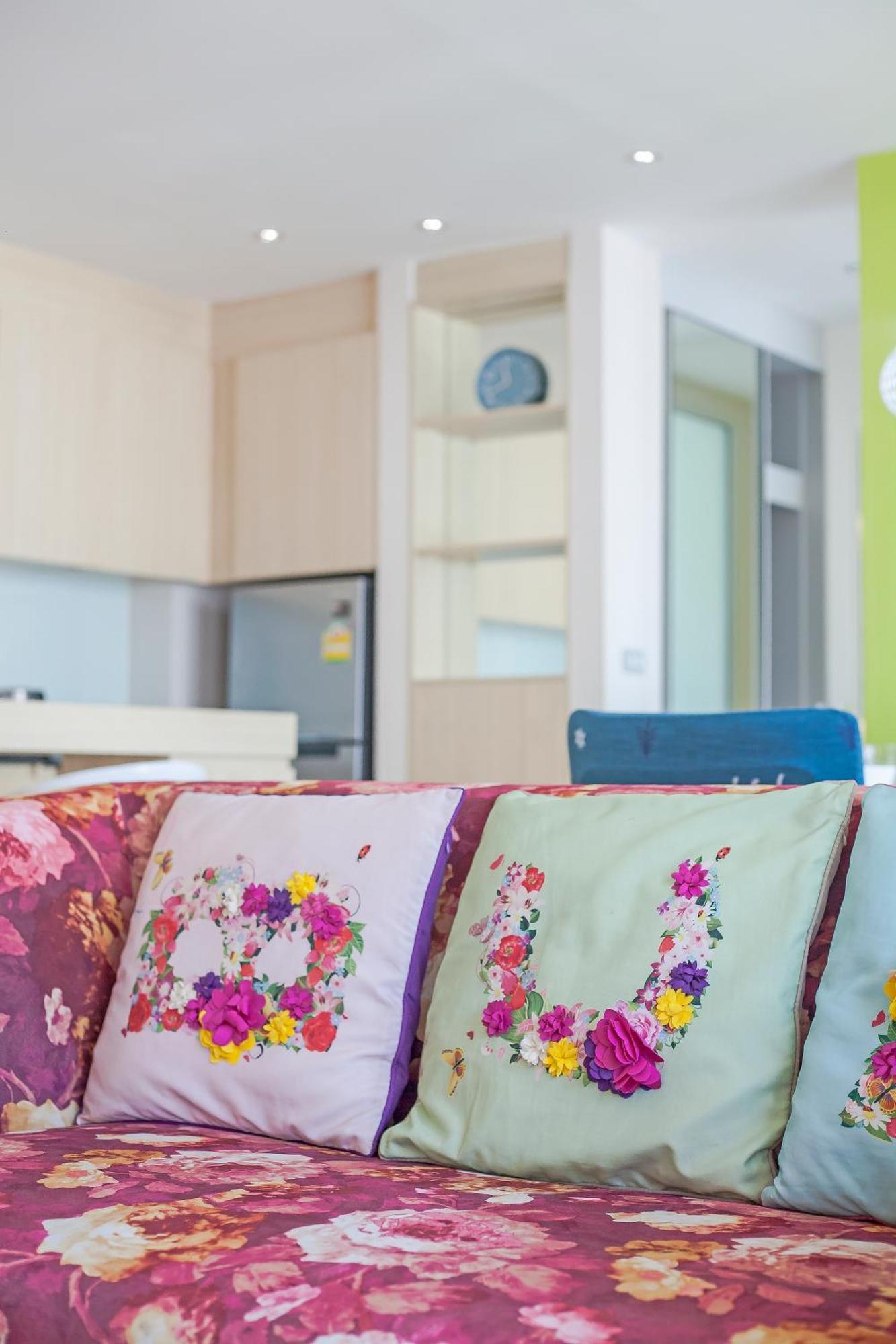 Grande Carribean L Family Stay L Pattaya L Luxury Views & Comfort Szoba fotó