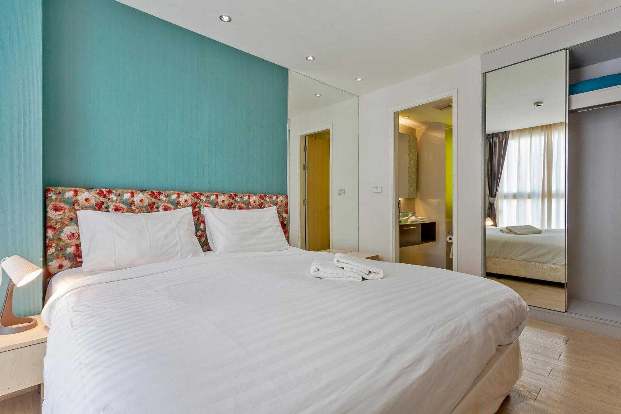 Grande Carribean L Family Stay L Pattaya L Luxury Views & Comfort Szoba fotó
