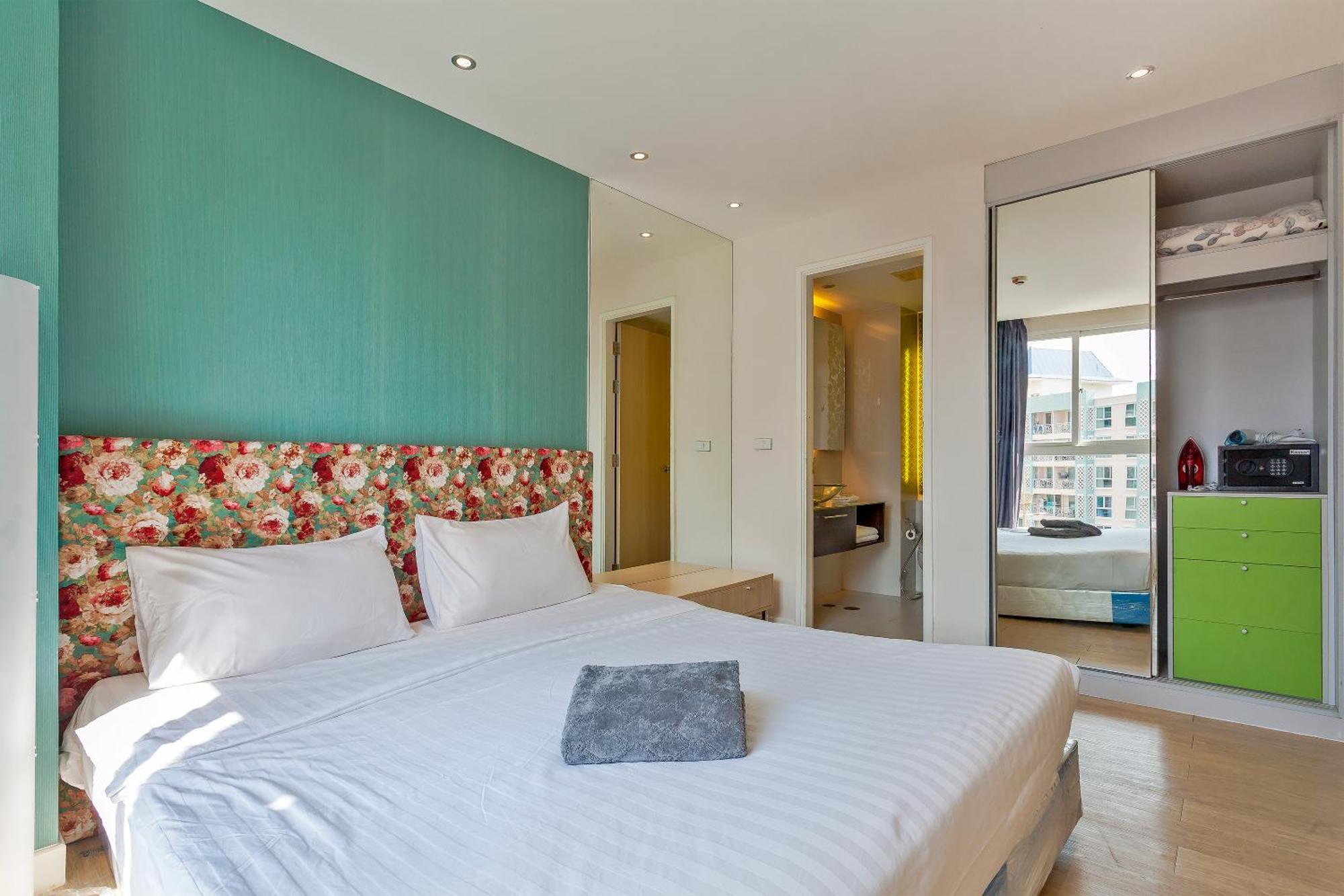 Grande Carribean L Family Stay L Pattaya L Luxury Views & Comfort Szoba fotó
