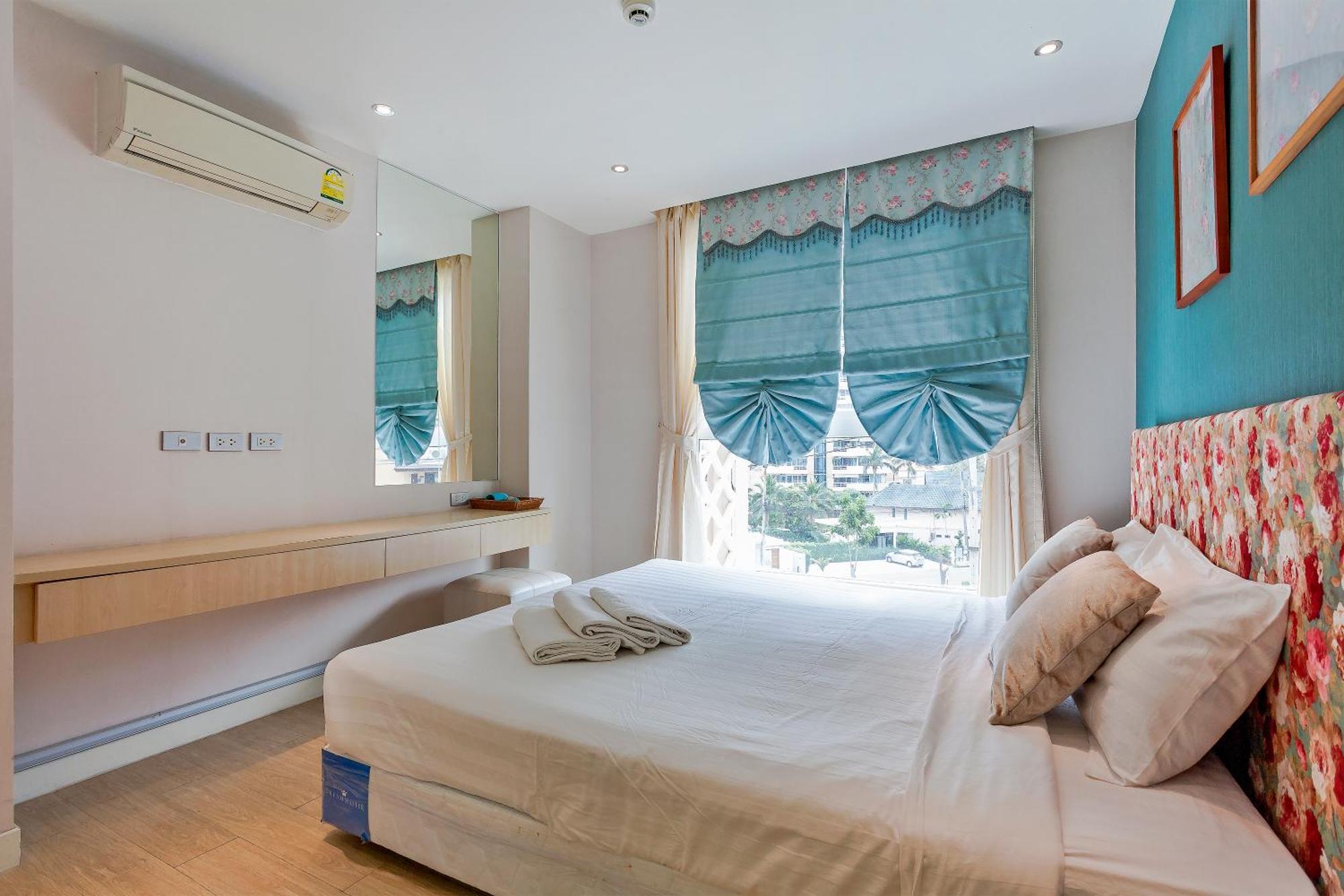 Grande Carribean L Family Stay L Pattaya L Luxury Views & Comfort Szoba fotó