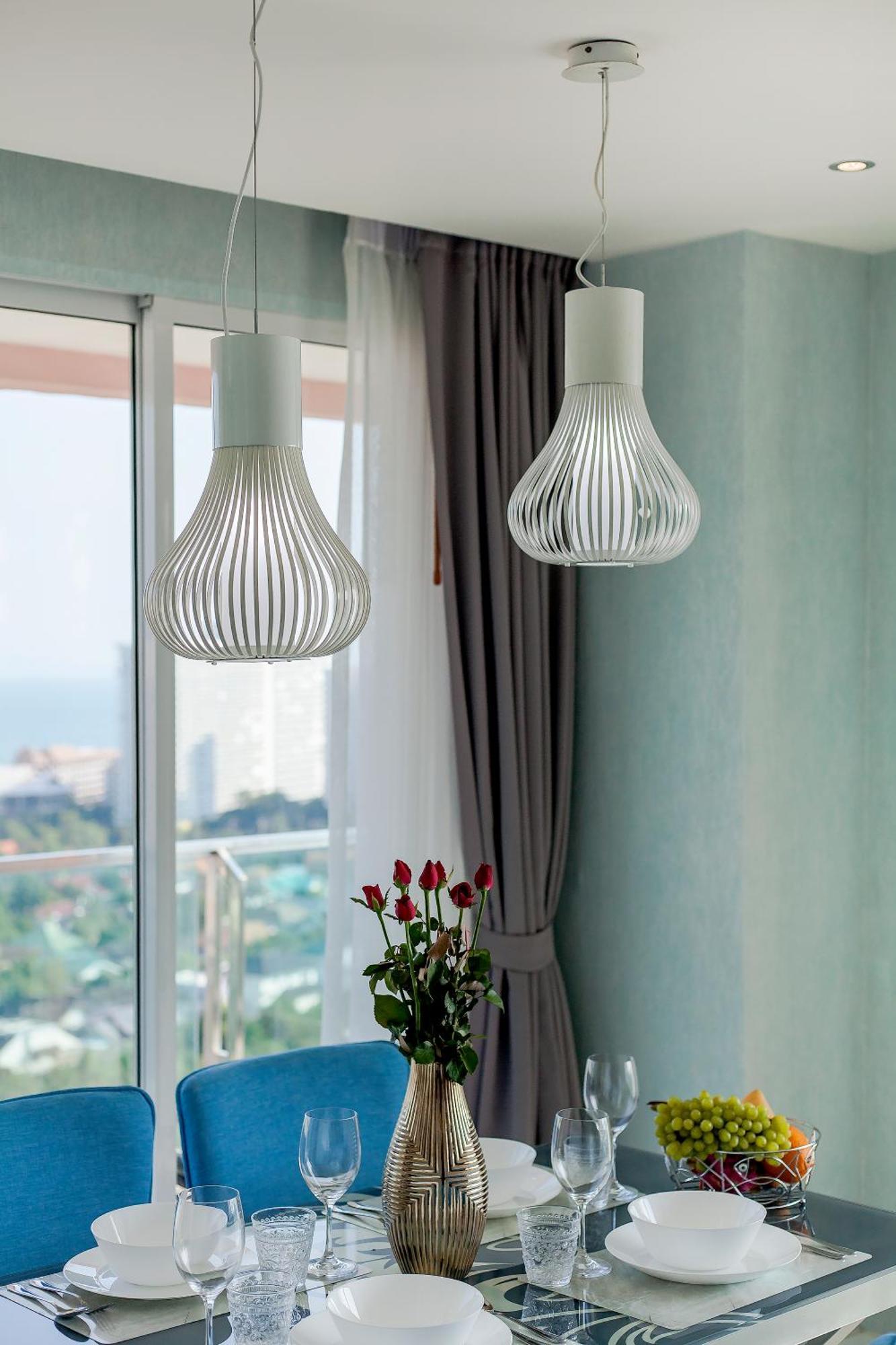 Grande Carribean L Family Stay L Pattaya L Luxury Views & Comfort Szoba fotó